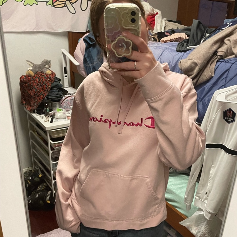 Champion Pink Hoodie XL